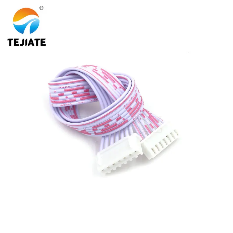 Fil électronique XH2.54, 10 pièces, 2/3/4/5/6/7/8/9/10/11/12P, ligne de Terminal rouge/blanc, fil de connexion 30CM, Double tête – Image 6