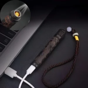 Briquet électronique coupe-vent et antidéflagrant, fil de tungstène, Mini briquet de chargement Portable, accessoires pour fumer, offre spéciale