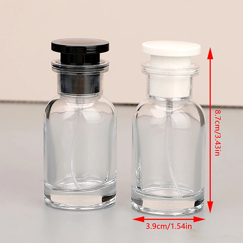 30ml Glass Empty Refillable Perfume Bottle Cylindrical Sub-bottle Travel Portable Parfum Atomizer Liduid Makeup Jars Container – Image 5