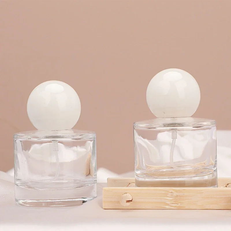 30ml Glass Empty Refillable Perfume Bottle Cylindrical Sub-bottle Travel Portable Parfum Atomizer Containers Sample Bottle – Image 5