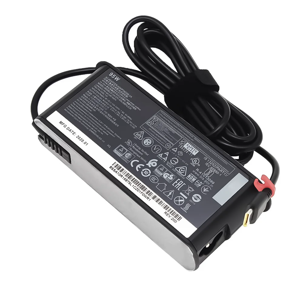 20V 4.75A 95W USB Type C PD Chargeur Adaptateur d'alimentation pour ordinateur portable pour Lenovo Bali Hp Samsung Y740S-15IRH – Image 2