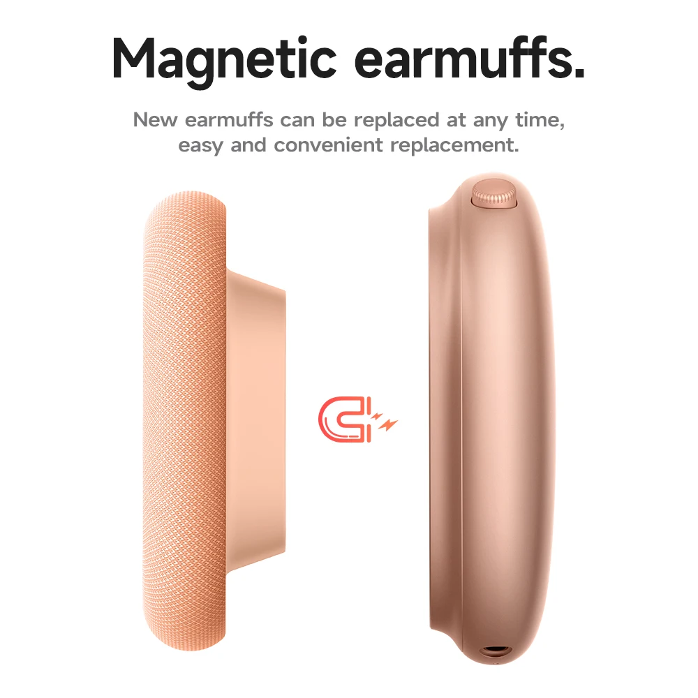 HOCO W65 Plus ANC réduction du bruit Bluetooth casque sur l'oreille sans fil grand écouteur Hifi sons Sport casques avec bouton – Image 3