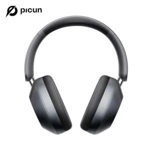 Picun-Casque sans fil à suppression active du bruit F6, suivi de la tête, audio 3D, ANC haute résolution 40mm, casque Bluetooth, contrôle par câble HIFI