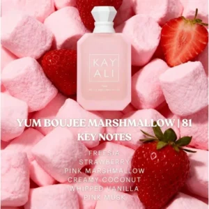 KAYALI 100ml Eau de Parfum 81 Yum Boujee Guimauve et 28 Vanille Premium Parfum Arabe Original pour Hommes et Femmes