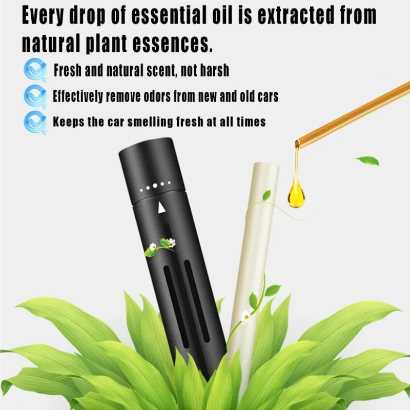 8Pc/Set Car Air Vent Perfume Car Air Freshener Flavoring Smell Aroma Car Perfumes Air Freshener Parfum Auto Interior Accessories – Image 2