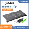 SUOZHAN-Batterie pour ordinateur portable for Hasee Thor KINGBOOK U65A QL9S04 SQU-1717, 7.7V, 4550mAh, 35,03wh, U-1717